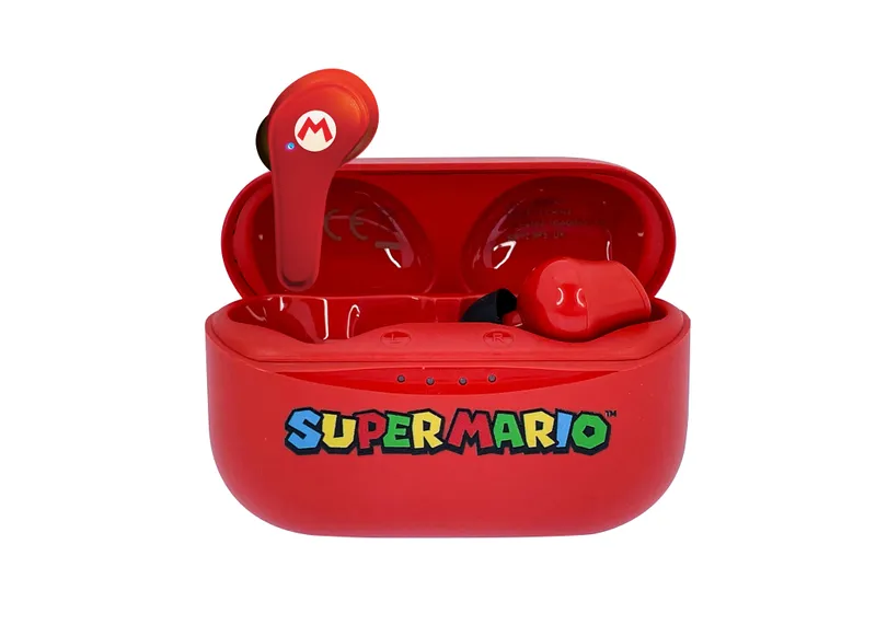 Super Mario Hörlurar In-Ear TWS – Röd