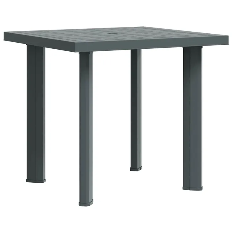 Trädgårdsbord Grön 80 x 75 x 72 cm Plast