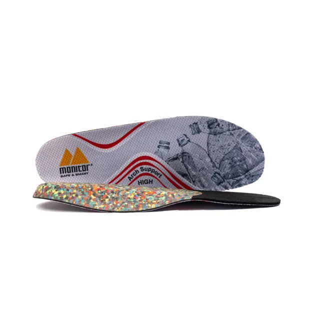 Inläggssulor Arch Support Cert Ified Insole High-Red 45 | Beijerbygg Byggmaterial