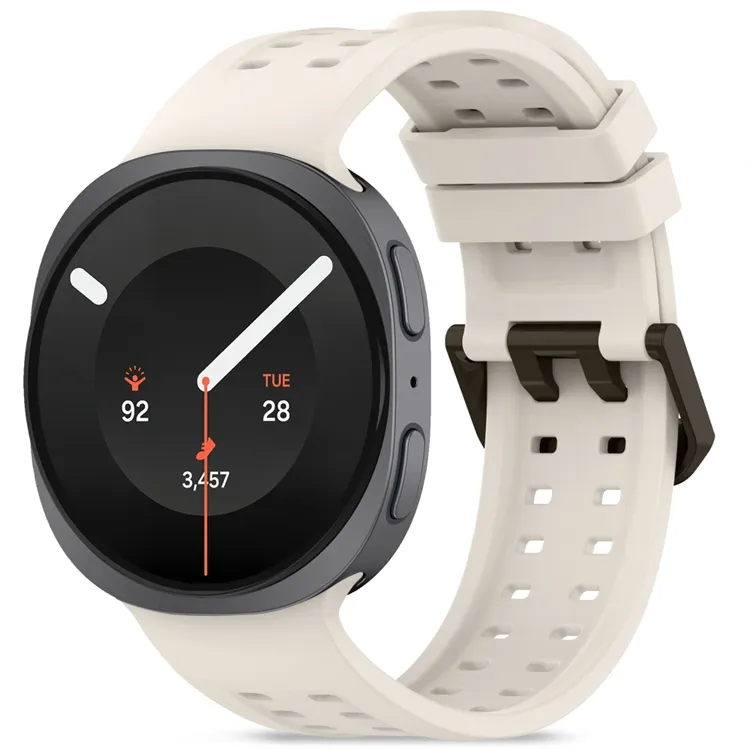 Tech-Protect Silicone Air Strap for Samsung Galaxy Watch 8/9 - 40/44/46mm - Beige