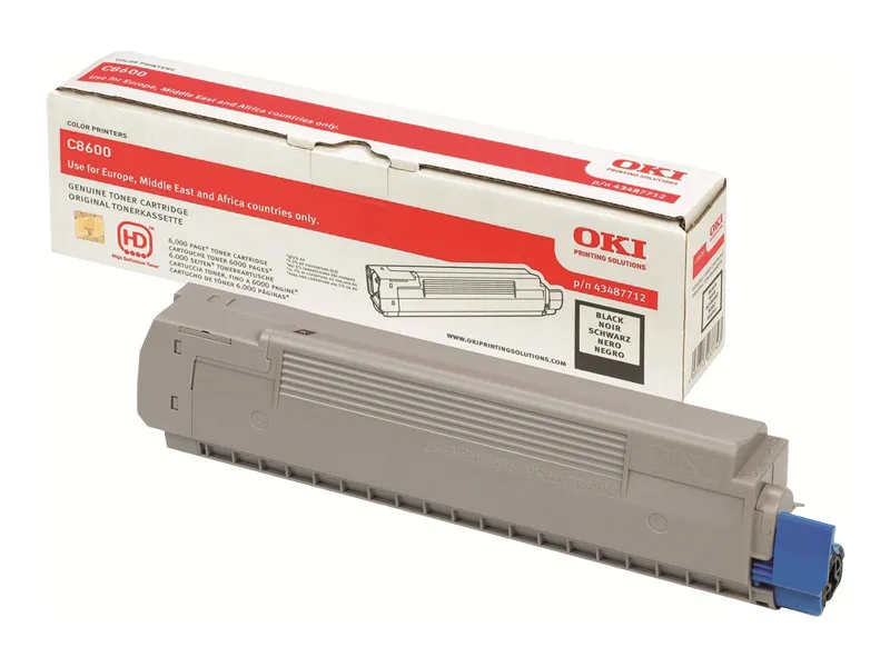Oki Toner Svart - C8600