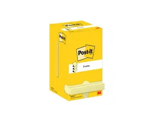 Notes POST-IT Z-block 76x76mm gul (12)