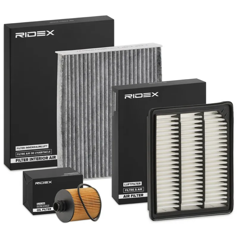 Filtersats RIDEX 4055F20416