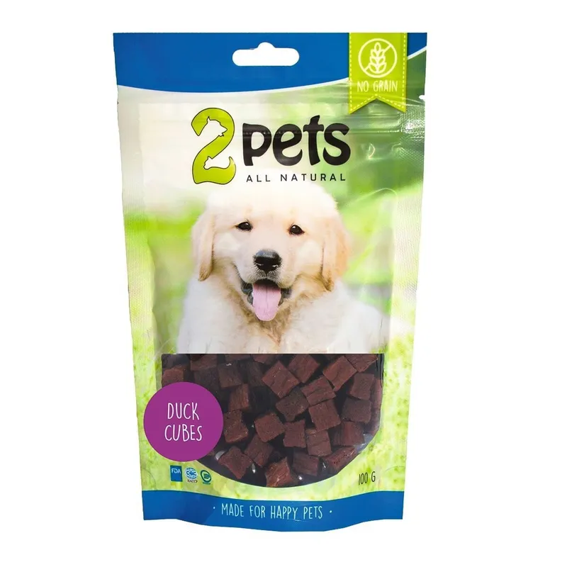 Duck Cubes hundgodis - 100 g