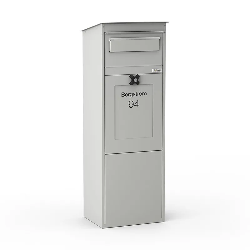 Paketpostlåda Karl Röd - NCS S 4050-Y80R
