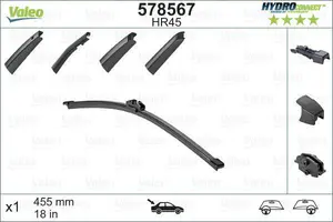 VALEO 578567 Bakrutetorkare