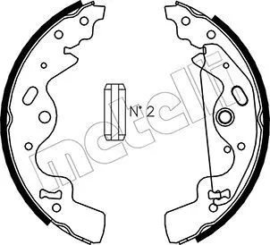 Bromsbacksats METELLI 53-0370