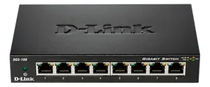 D-Link DGS-108GL 8-Port Gigabit Unmanaged Desktop Switch