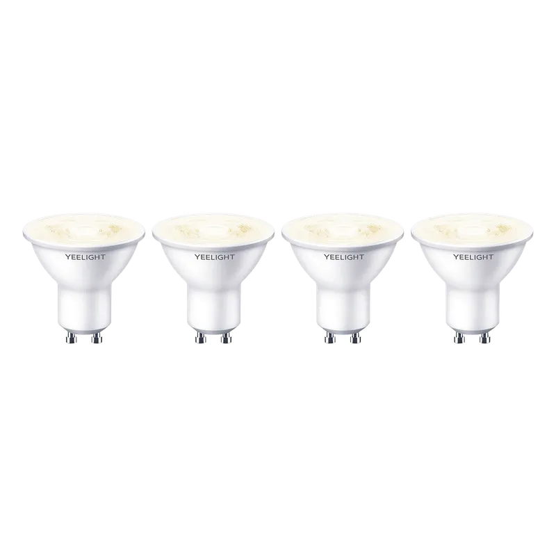 Yeelight LED Smart Bulb GU10 White Dimmable 4pcs /pack