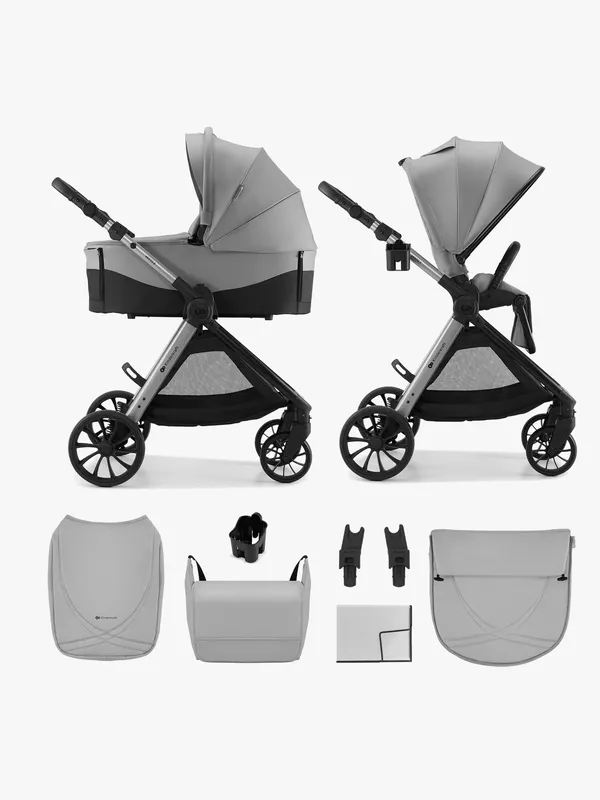 Kinderkraft Vesto 2 2-in-1 Duovagn, Grey