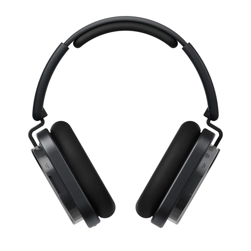 Nothing Headphone (1) – Hörlurar med mikrofon – fullstorlek – Bluetooth – trådlös, kabelansluten – aktiv brusradering – 3,5 mm kontakt, USB-C – svart
