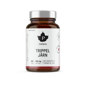 Trippel Järn 60 kapslar - Pureness