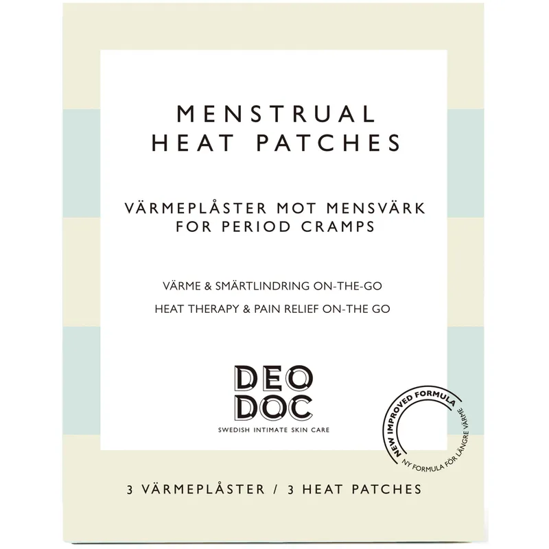 DeoDoc Värmeplåster vid menstruation
