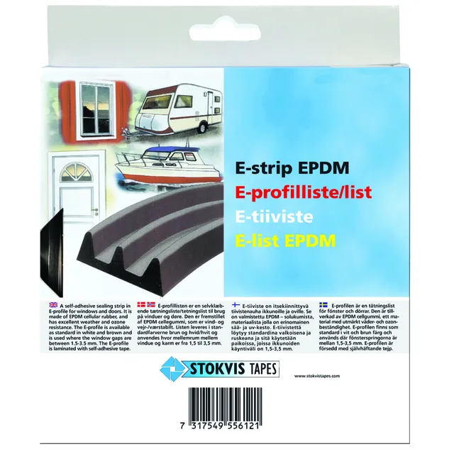 TÄTLIST E EPDM BRUN 6M 9MMX4MMX6M (24) | Beijerbygg Byggmaterial