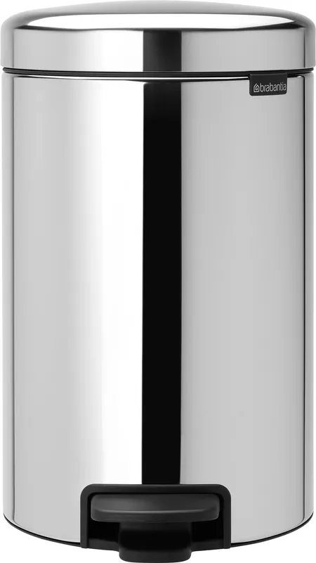 Brabantia New Icon pedalhink 12 liter brilliant steel