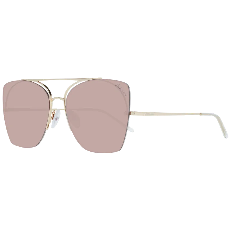 Ana Hickmann Pilot Solglasögon i Guld #3160