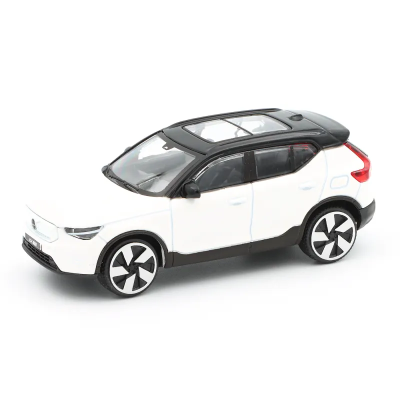 Volvo EX40 – Vit / Svart – Bburago – 1:43 – 10 cm