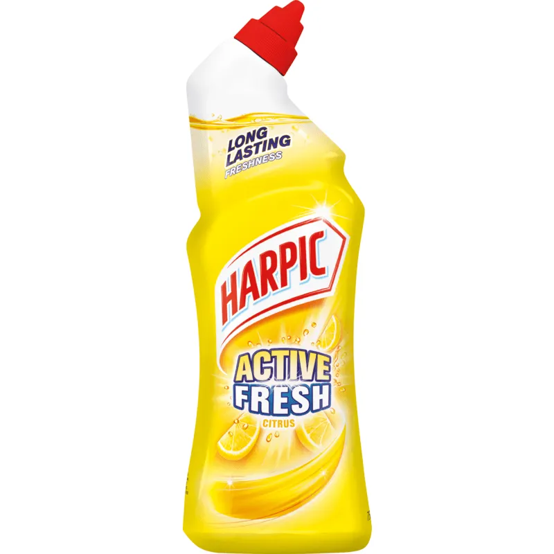 Harpic Active Fresh Citrus Toalettrengöring 750 ml