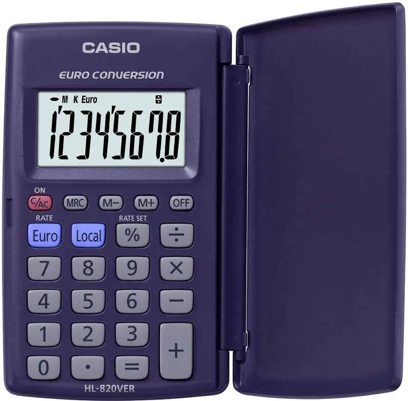 CASIO HL-820VER - fickkalkylator