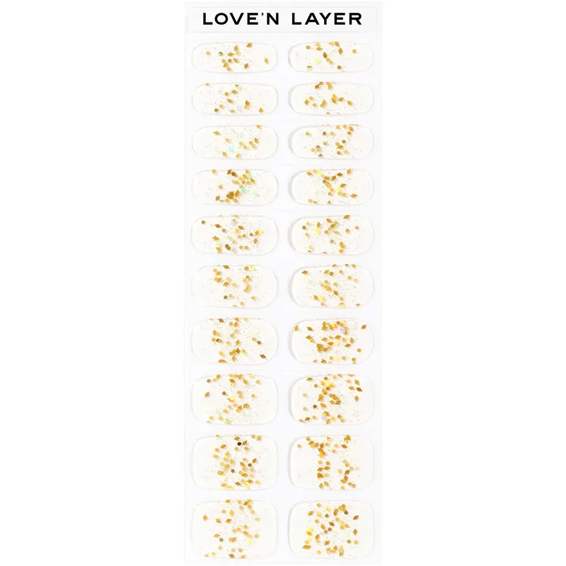 Love’n Layer Love Note Funky Sparkle Gold
