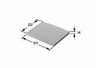 Kupéfilter CLEAN FILTER NC2081CA