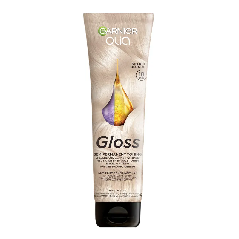 3 för 2 | Garnier Olia Gloss Semi-permanent Toning Scandi Blonde 150 ml