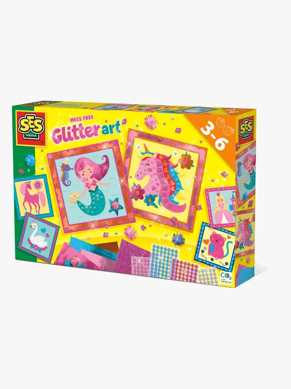 SES Creative - Konstverk m. Glitter