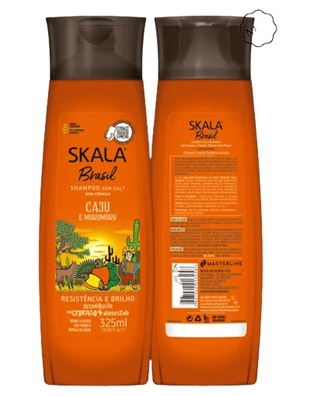Skala Brasil Caju e Murumuru Shampoo 325 ml