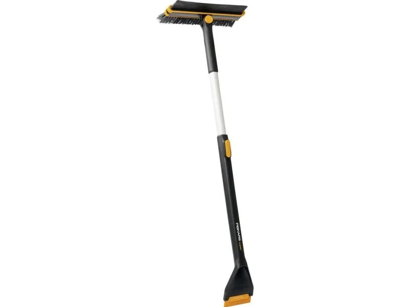 Fiskars 1078492 Isskrapa med roterbar borste