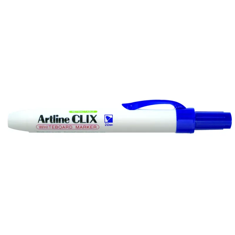Whiteboardpenna Artline CLIX 573A blå