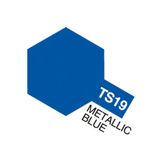 TAMIYA TS-19 Metallic Blue 85019 färg, farve, väri