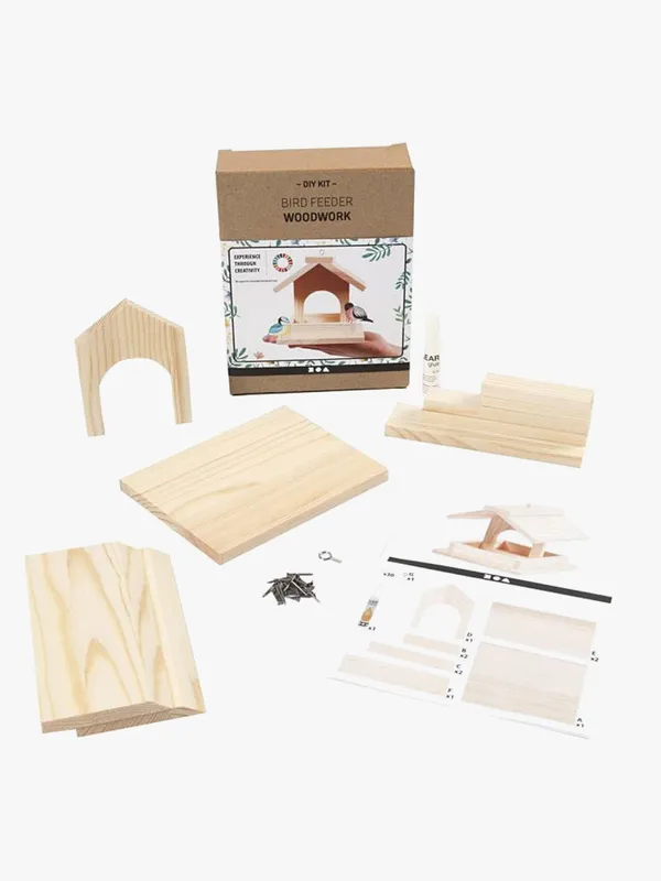 Creativ Company Wooden Bird Feeder House