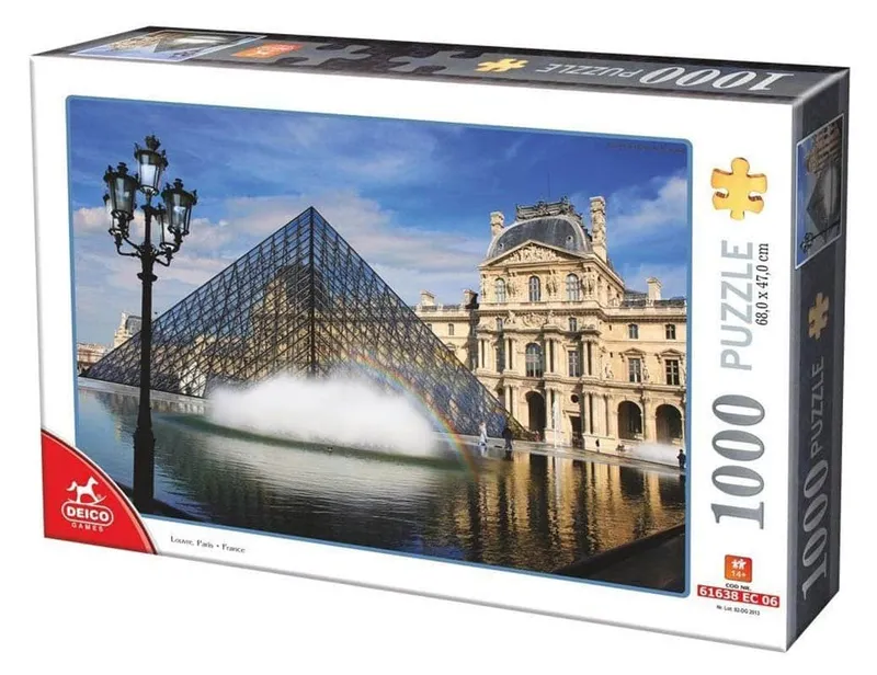 Deico Games Pussel – Louvren, Paris 1000 bitar