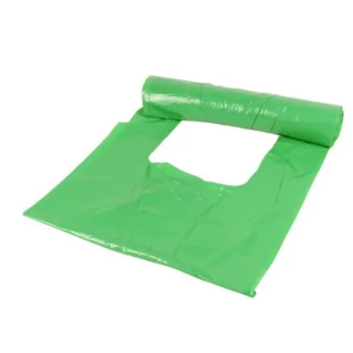 Avfallspåse LD för optisk sortering – 30L 280/170x580mm 30my grön – 25 st