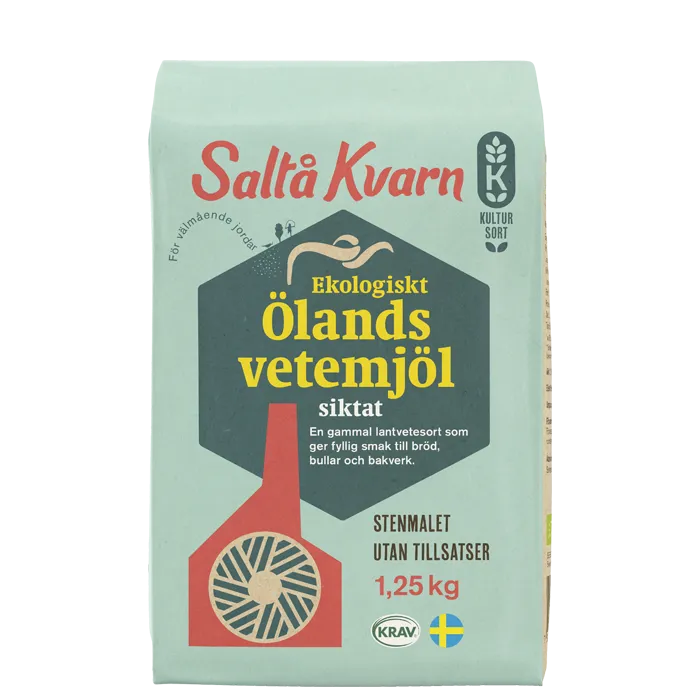 Saltå Kvarn Ölandsvetemjöl siktat 1,25 kg