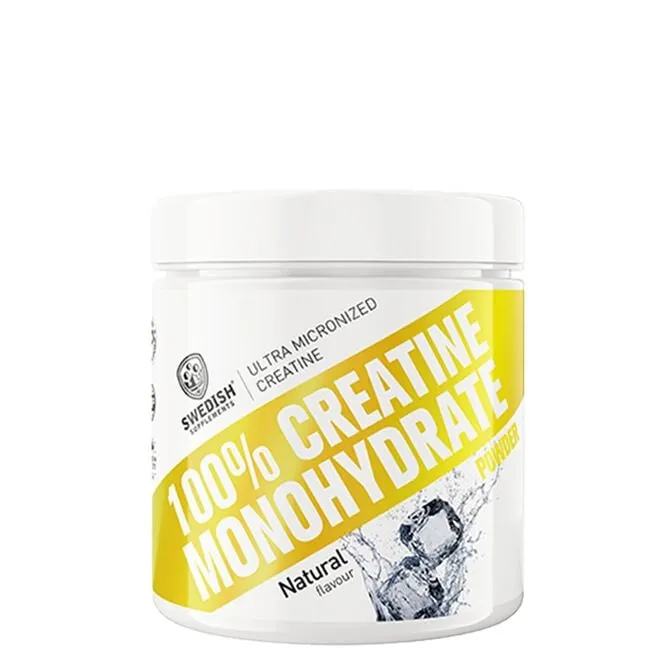 Swedish Supplements Creatine Monohydrate, Naturell, 250 g