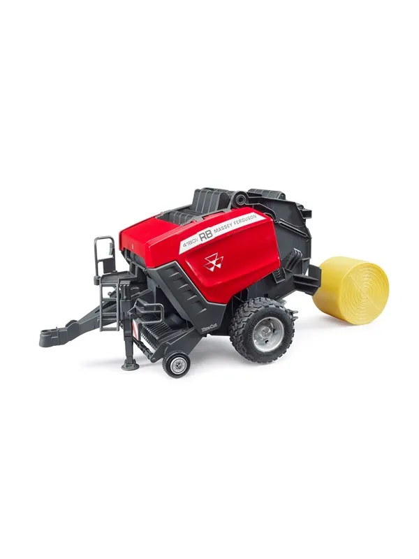 Bruder Massey Ferguson Rullbalspress RB 4180V, Röd