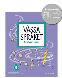 Vässa språket ordkunskap åk 4 paket (1868kr)