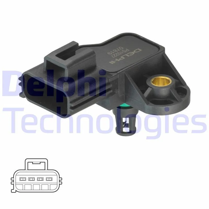 Sensor, insugstryck DELPHI PS10227