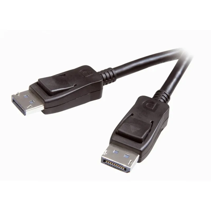 Vivanco Datakabel DisplayPort hane – hane 1.8m svart
