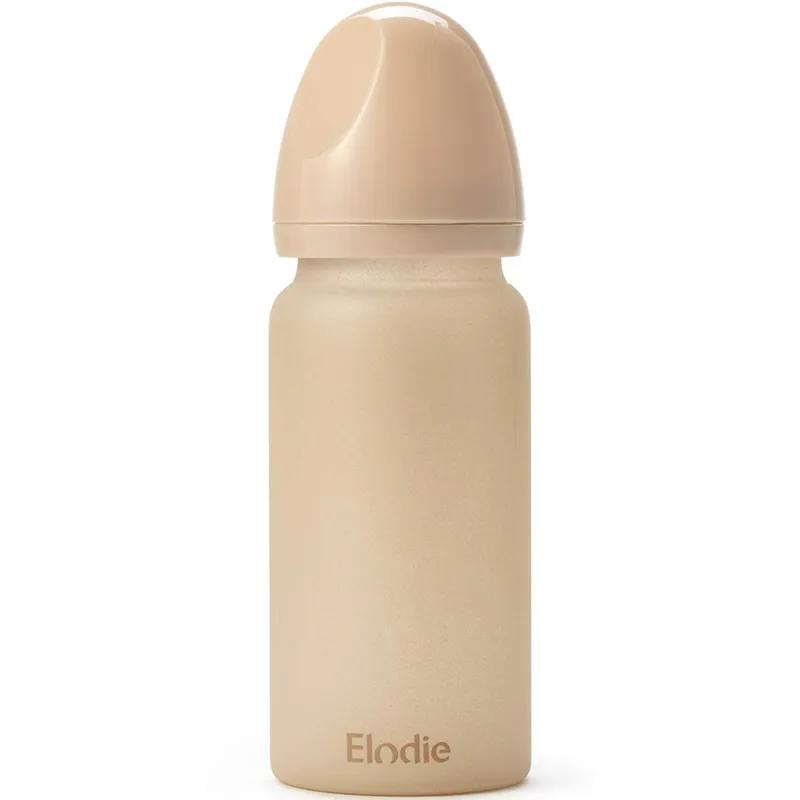 Elodie Details nappflaska glas, pure khaki