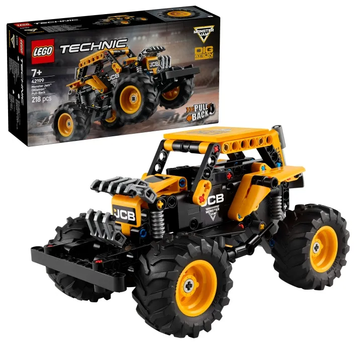 Monster Jam™ DIGatron™ med pull-back LEGO® Technic (42199)