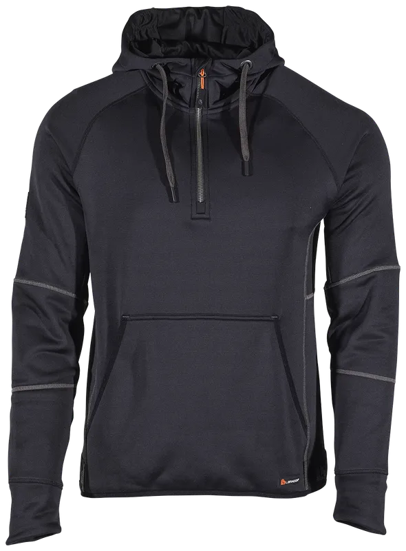 L.Brador 6028P Huvtröja svart 3XL