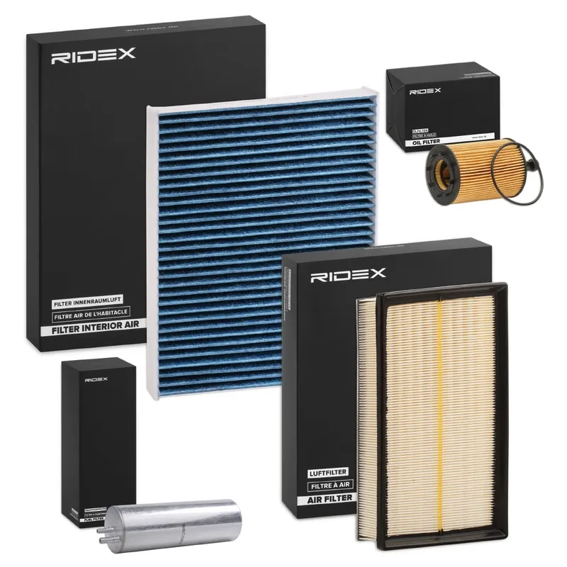 Filtersats RIDEX 4055F25081