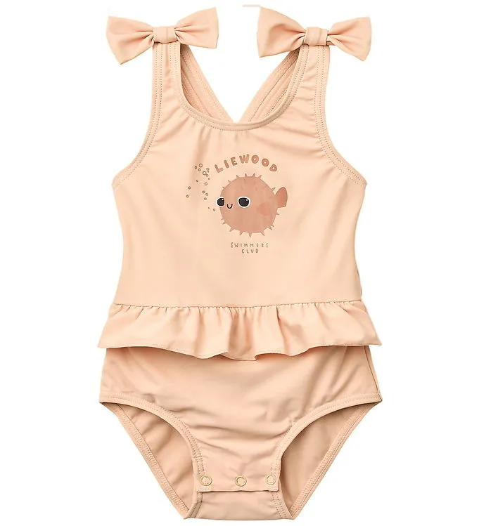 LIEWOOD Amara Baddräkt Baby, Apple blossom, 80