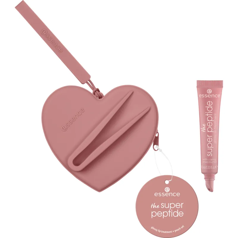 essence The Super Peptide Glossy Lip Treatment + Pouch Set All Toffee’d Up!
