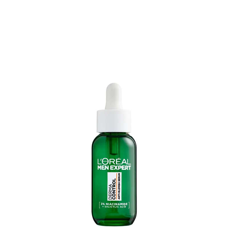 L’Oréal Men Expert Derma Control Anti-Blemish Serum with 3% Niacinamide + Salicylic acid 30ml