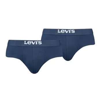 Levis Kalsonger 2P Base Brief Marin bomull Large Herr