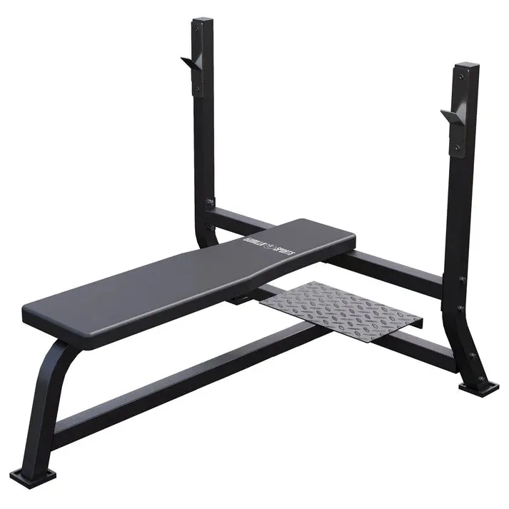 Bänkpress 250kg Stödplatta Svart