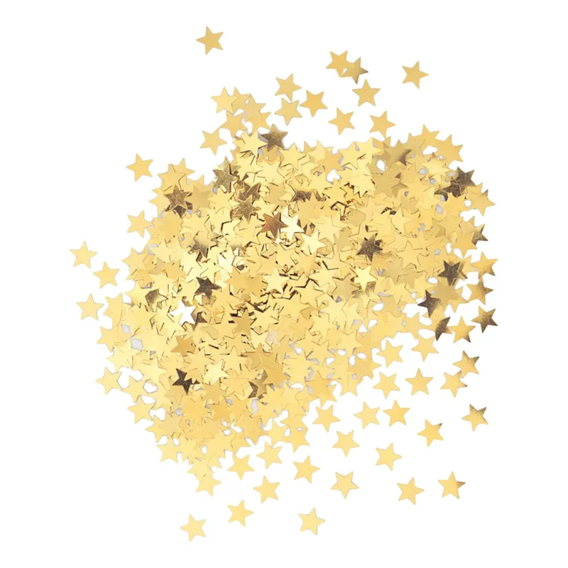 Konfettistjärnor Guld